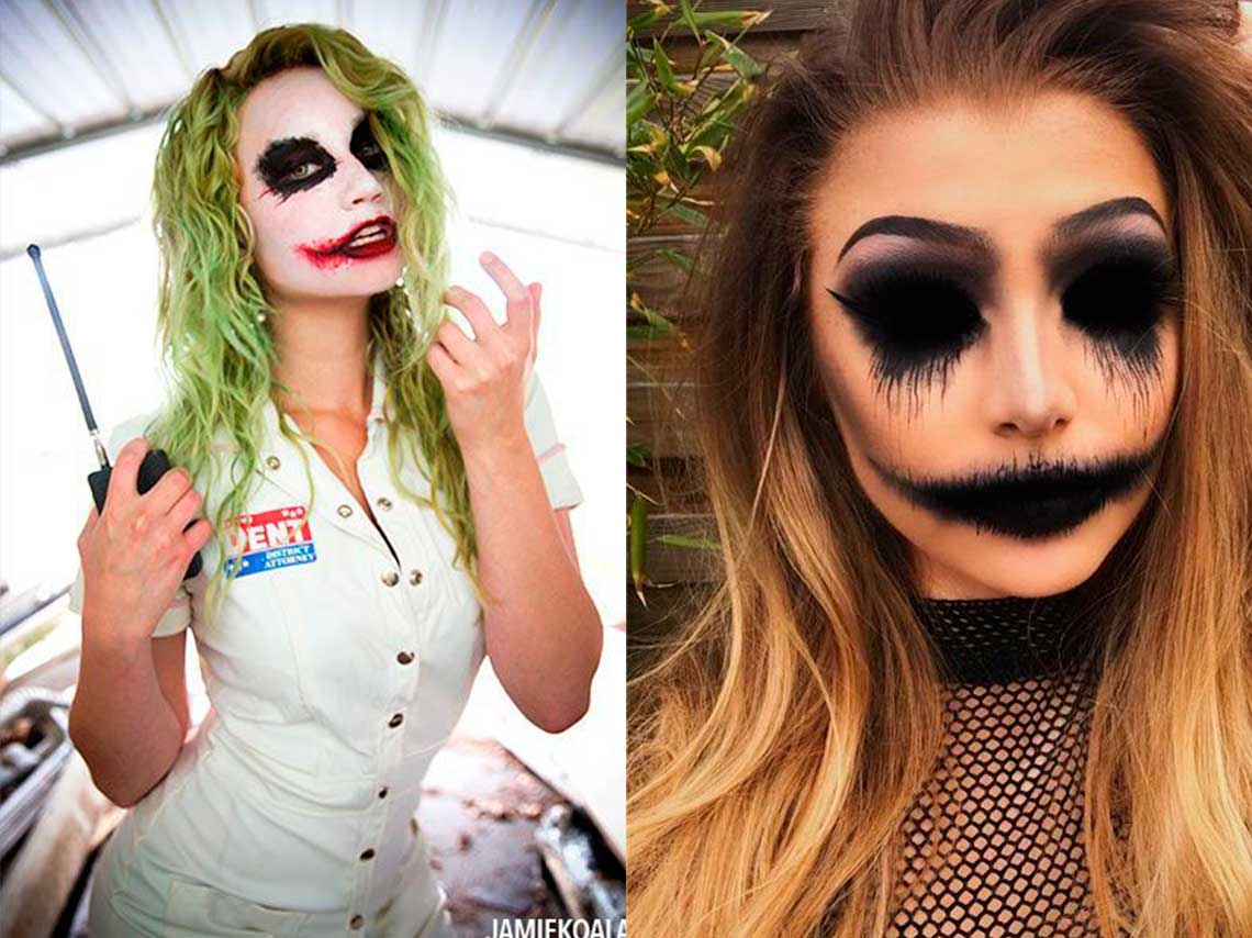 5 ideas de maquillaje creativo y fácil para halloween 2