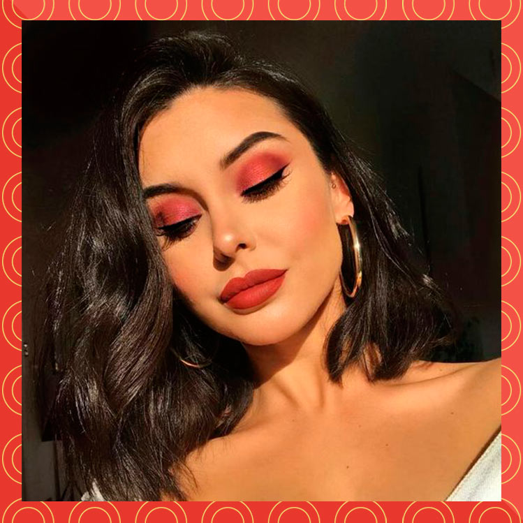 5 maneras de usar el color rojo en tu maquillaje para Navidad