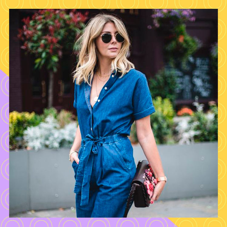 10 looks total denim cómodos para un domingo