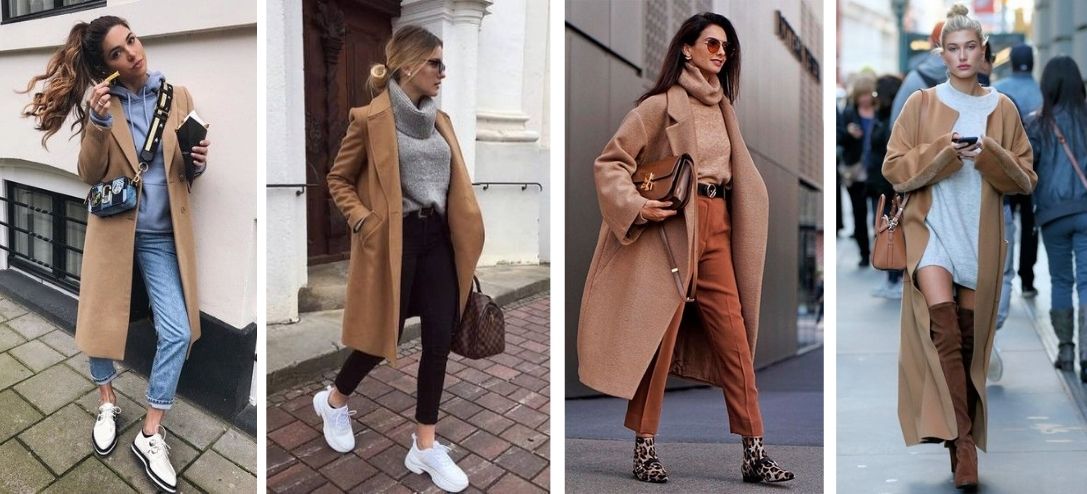 Tenue avec manteau beige online
