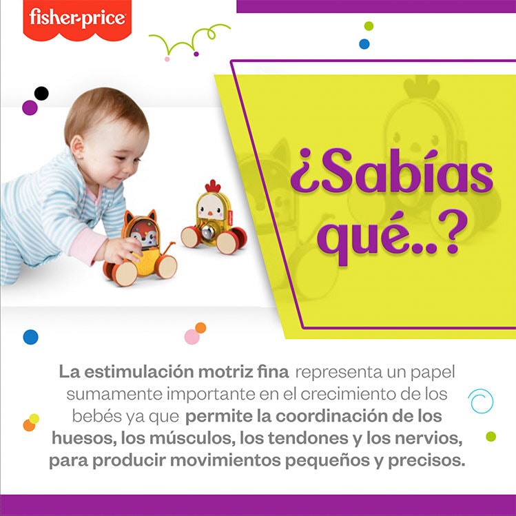 Fisher Price lanza nueva línea de juguetes para desarrollar la motricidad de tu bebé 0