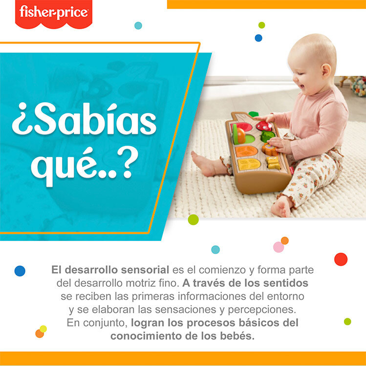 Fisher Price lanza nueva línea de juguetes para desarrollar la motricidad de tu bebé 1