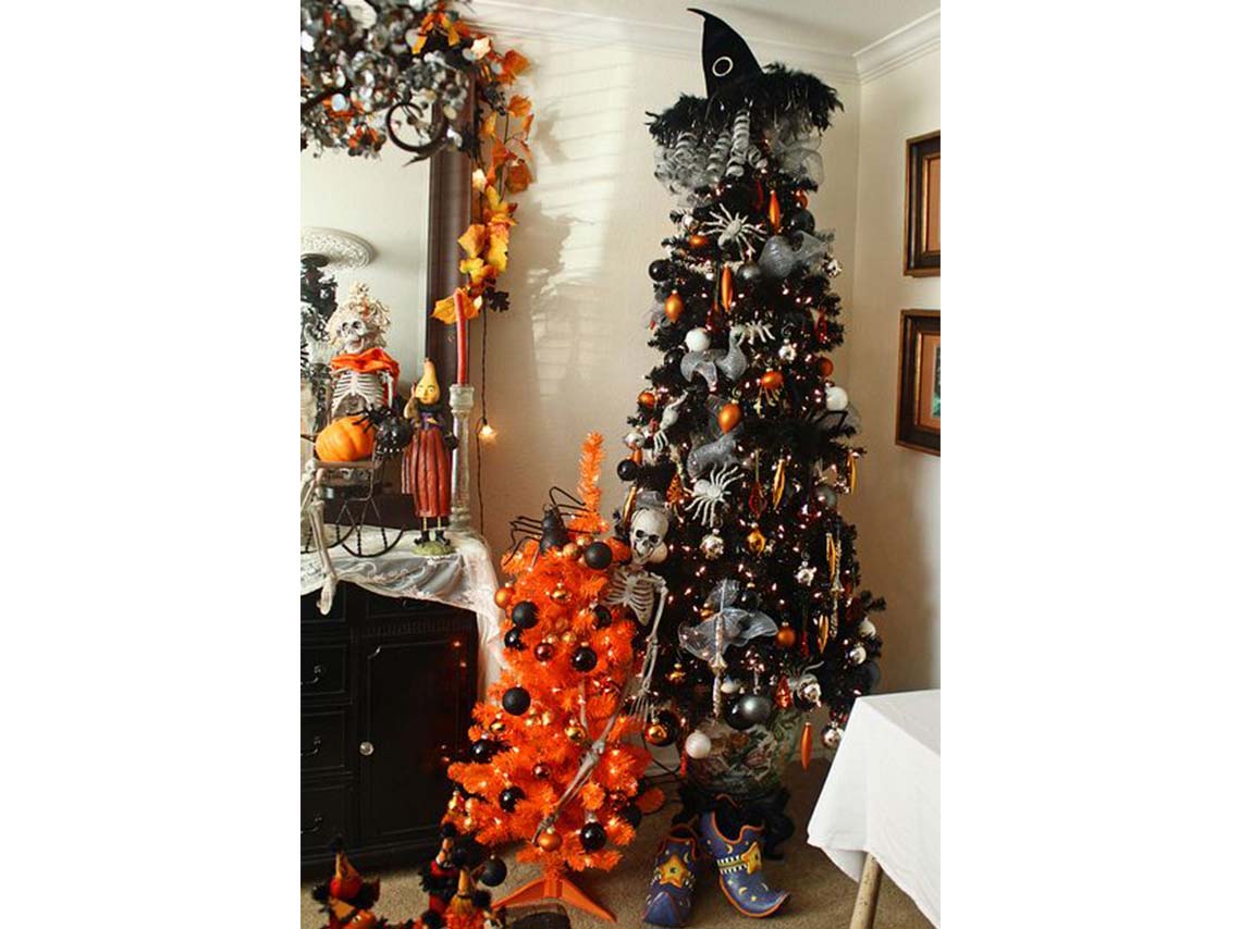 10 ideas para tener un Halloween Christmas Tree esta Navidad 2