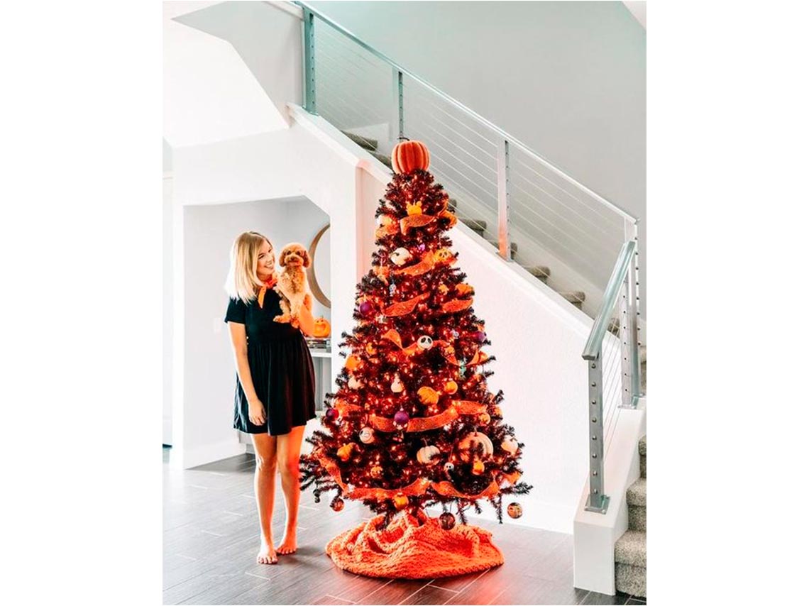 10 ideas para tener un Halloween Christmas Tree esta Navidad 3