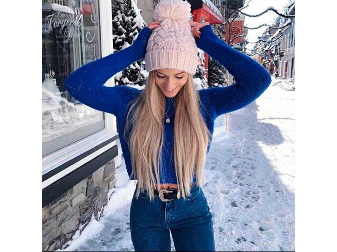 10 outfits con gorros de invierno para verte juvenil 3