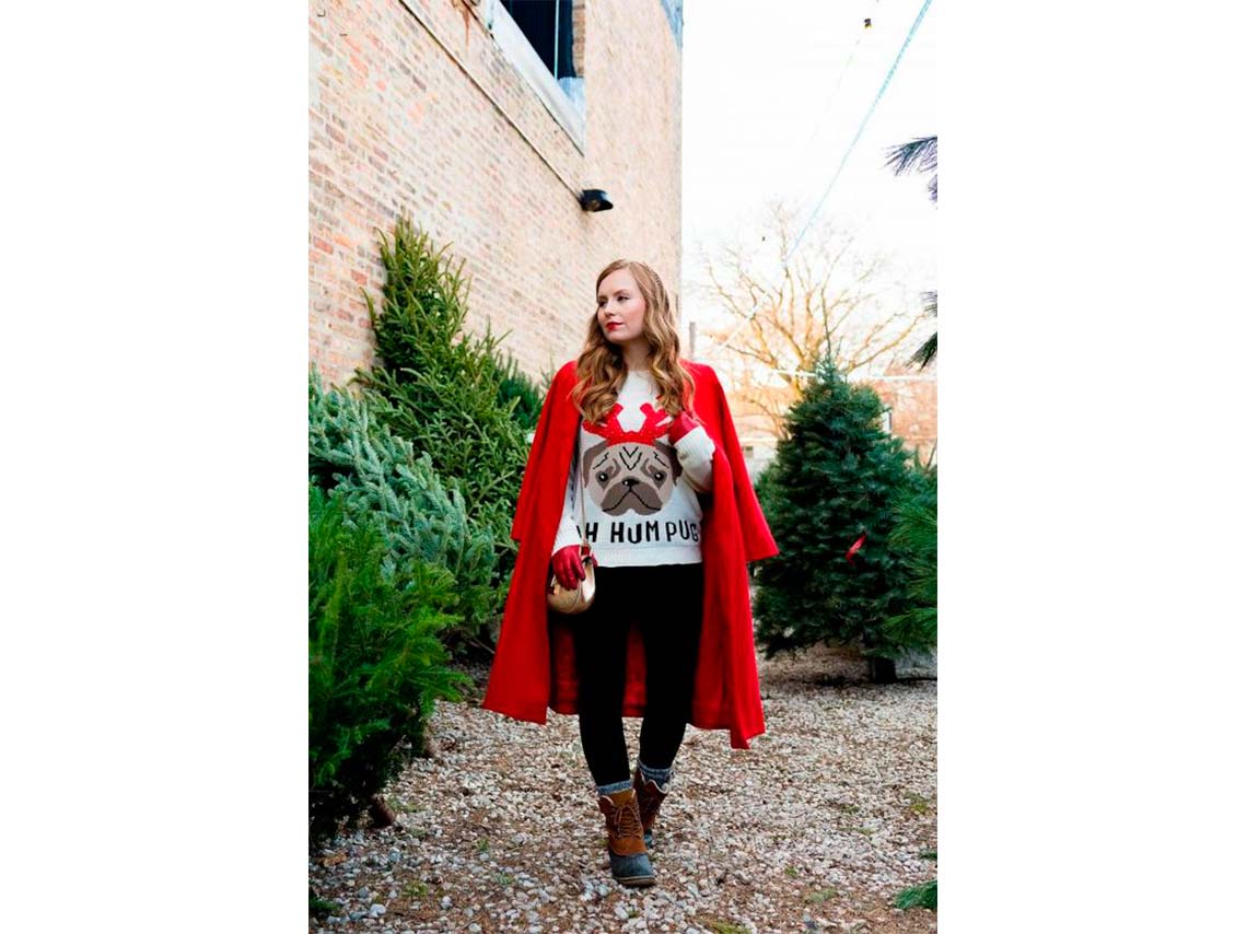 8 outfits con ugly sweaters para usar en Navidad 0