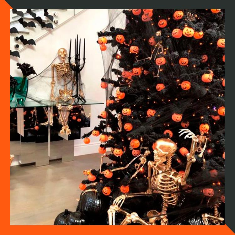 10 ideas para tener un Halloween Christmas Tree esta Navidad