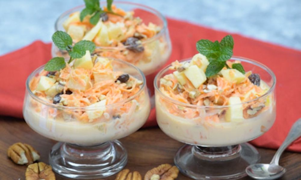Ensalada individual de zanahoria
