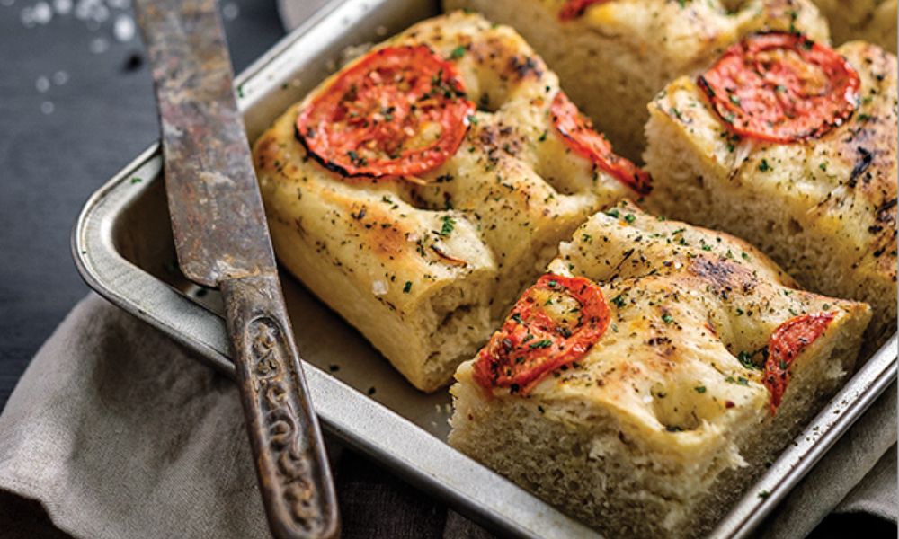 Focaccia de jitomate