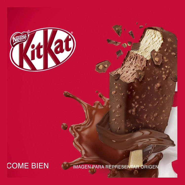 Helados Nestlé te invita una paleta KitKat