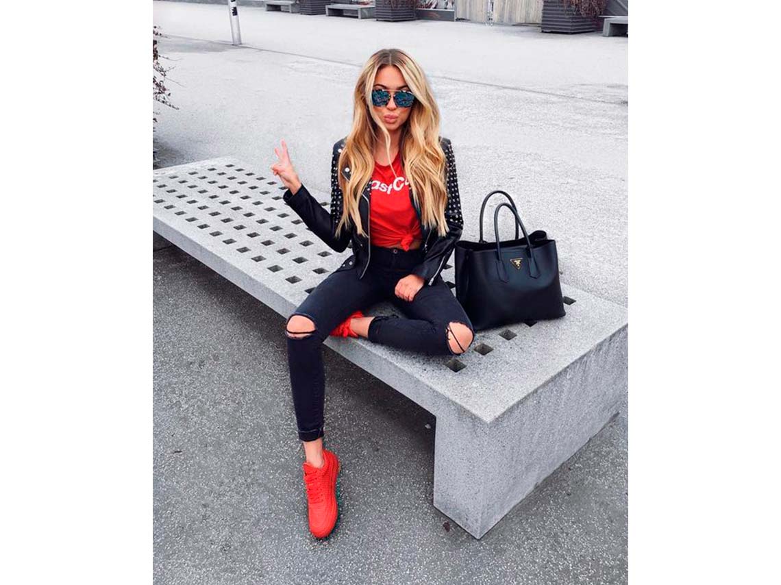 7 outfits con zapatos rojos para verte sexy y elegante | Mujer de 10