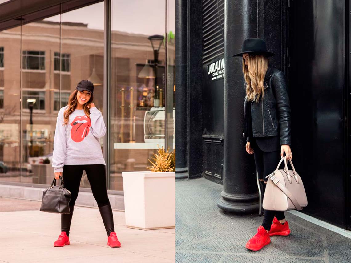 7 outfits con zapatos rojos para verte sexy y elegante 13