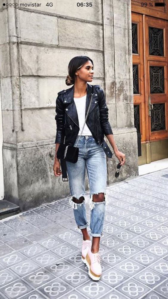 10 outfits con jeans que te harán ver más elegante 5