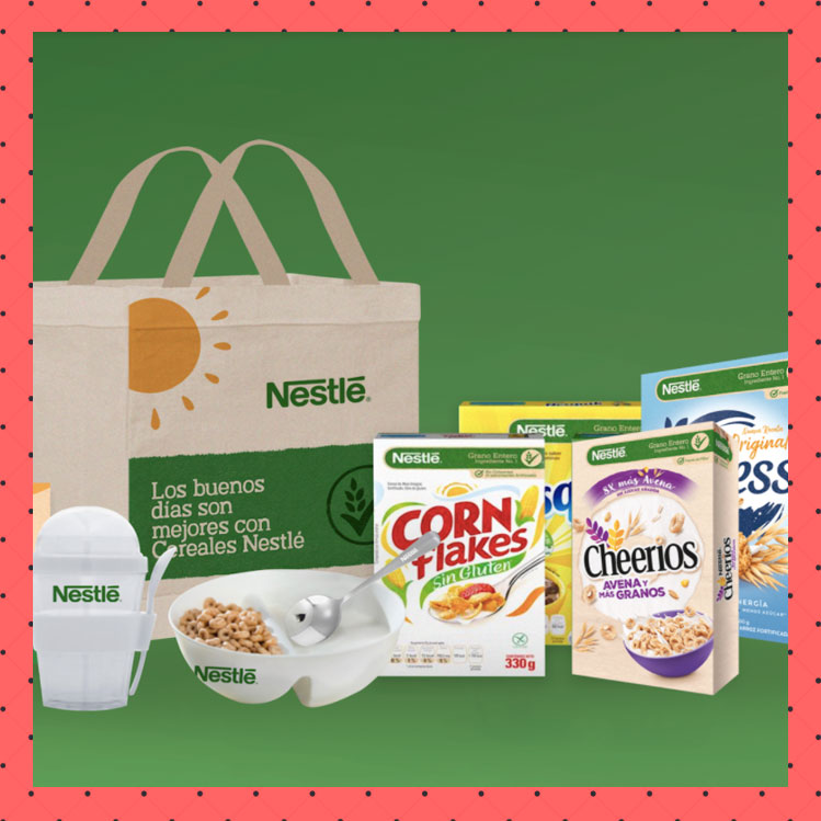 Llévate un kit de deliciosos cereales Nestlé
