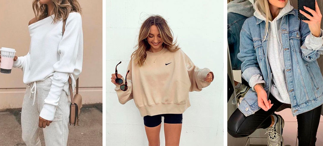 7 outfits con ropa holgada para estar muy cómoda en casa - Mujer de 10