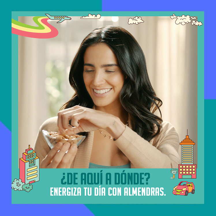 ¿De aquí a dónde? Tips para llenarte de energía con almendras
