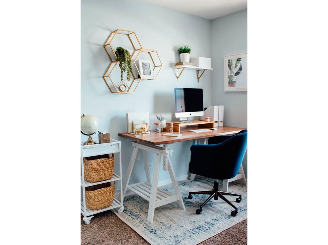 5 ideas para que tu espacio de Home Office sea cómodo y bonito 1