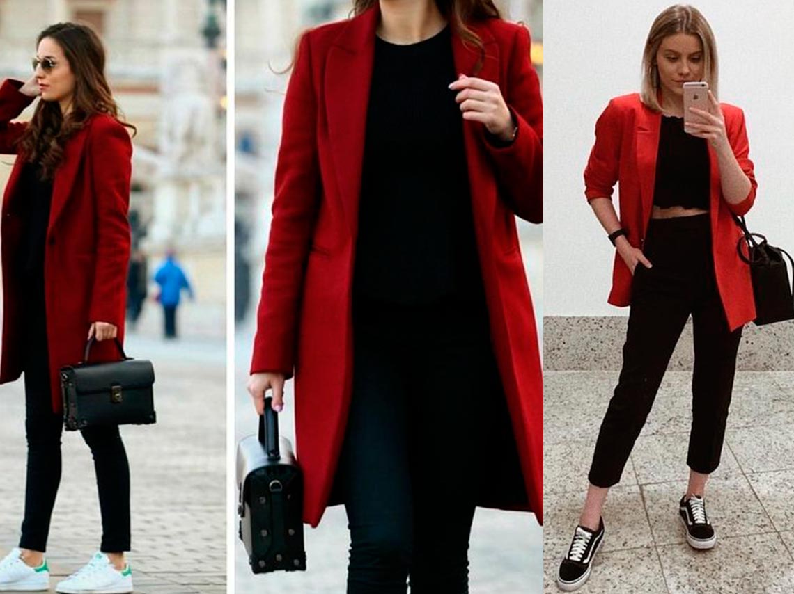 10 outfits con leggins negros para ir a trabajar 7