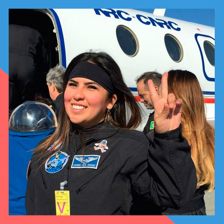 La astronauta mexicana Carmen Félix nos dice cómo cumplir sueños