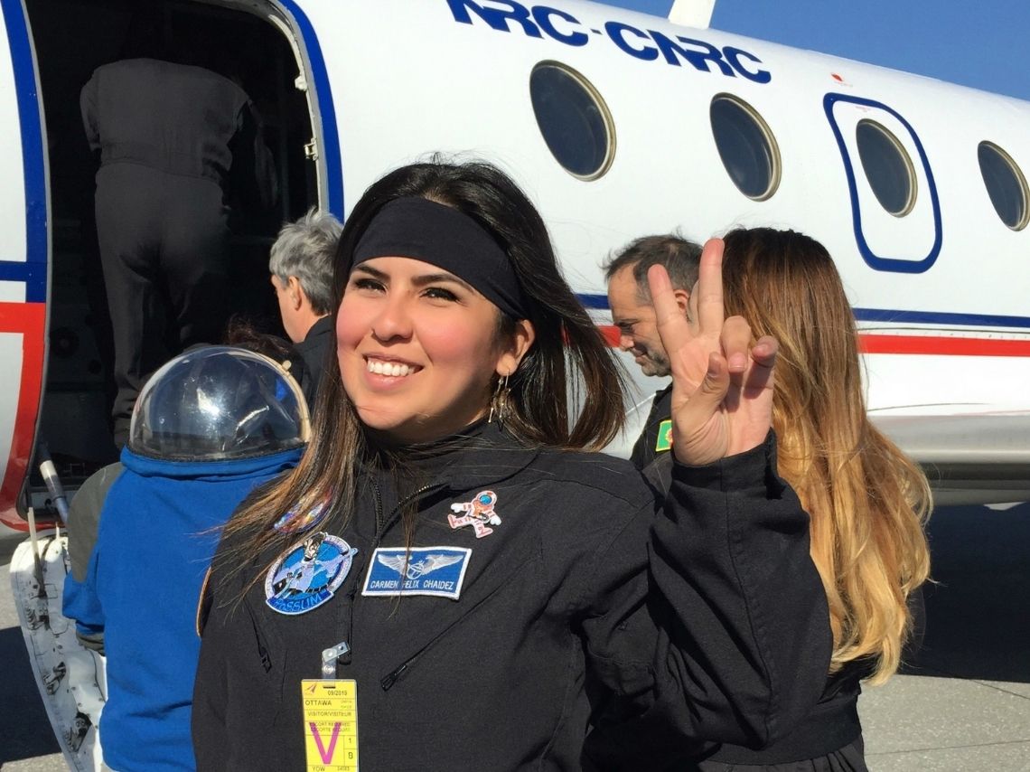 La astronauta mexicana Carmen Félix nos dice cómo cumplir sueños 0