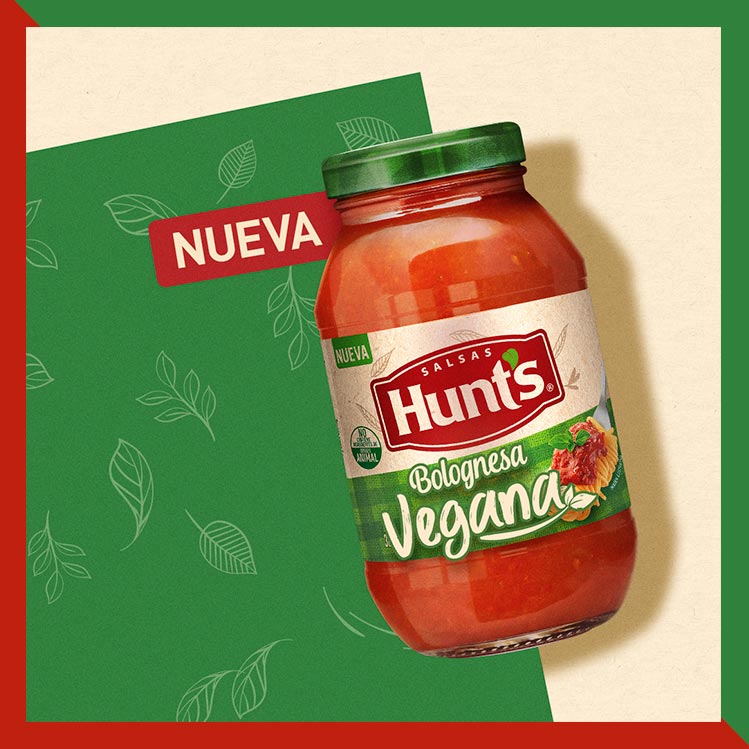 Hunts te regala su salsa vegana para que la pruebes