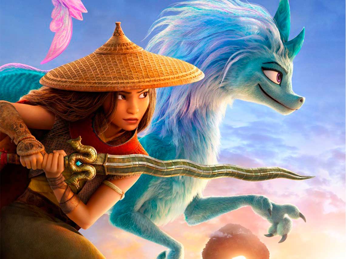 8 razones para ver la peli Raya: el ultimo dragón de Disney 3