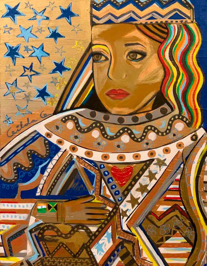 Gilda Garza y el retrato de Kamala Harris que acelera su liderazgo por la igualdad 2