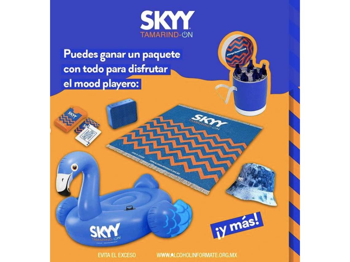 SKYY Tamarind-ON te regala un kit de Acapulco en la Azotea 0