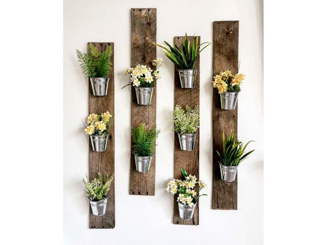 Ideas para decorar tus paredes con macetas y plantitas colgantes 7