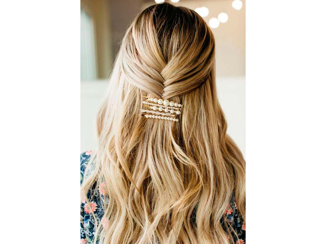 10 ideas para peinar tu cabello corto con broches 4