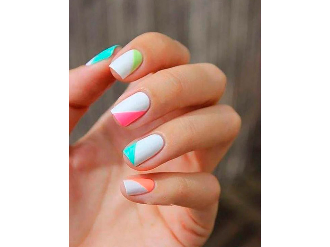 10 uñas de primavera coloridas que son fáciles de hacer 5