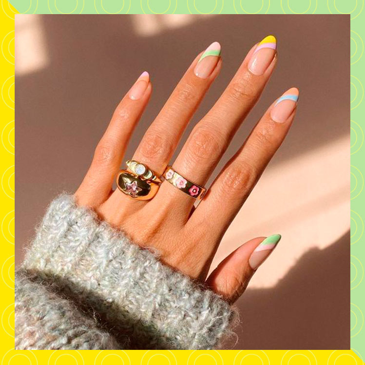 10 uñas de primavera coloridas que son fáciles de hacer