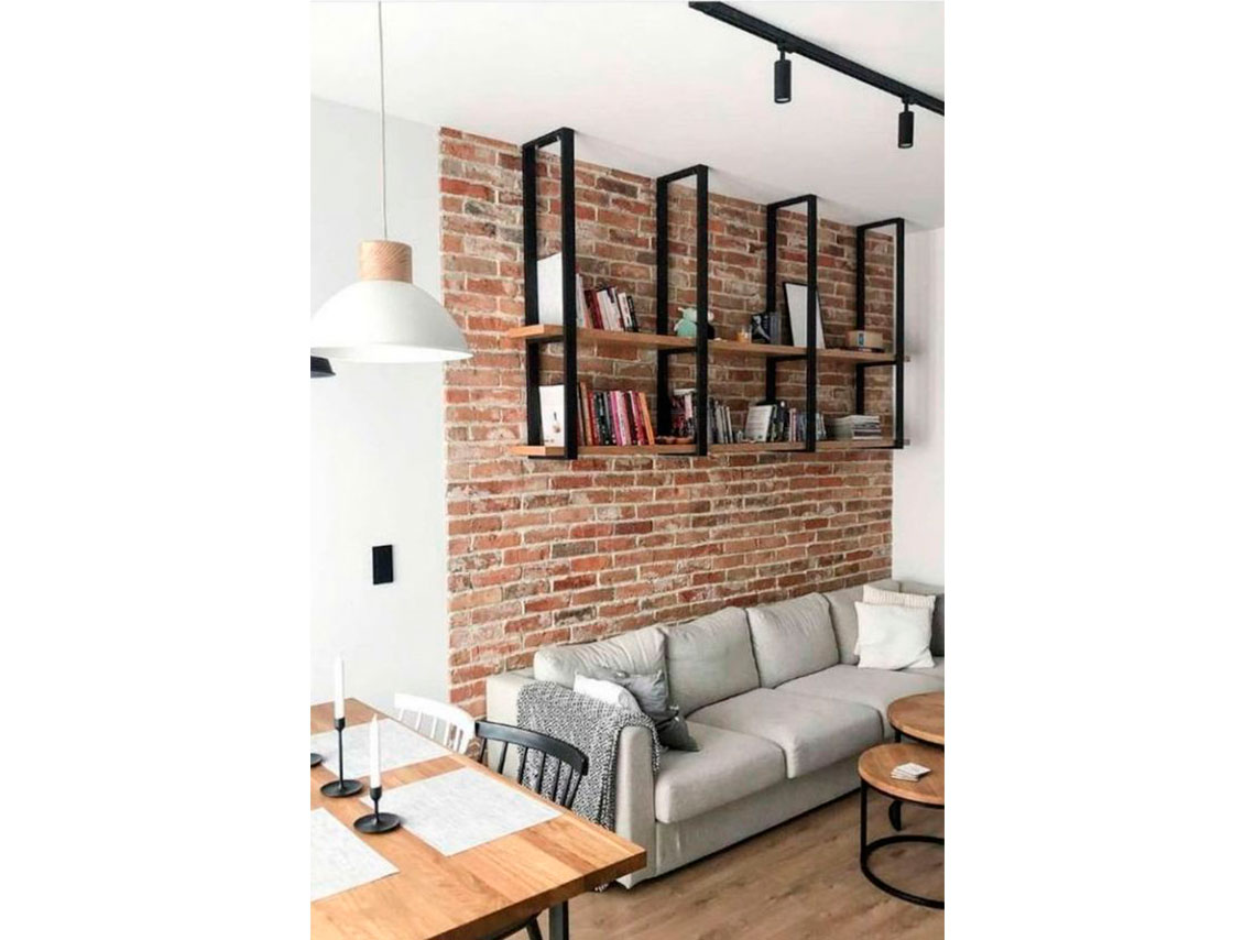 decorar tu sala con diseño industrial