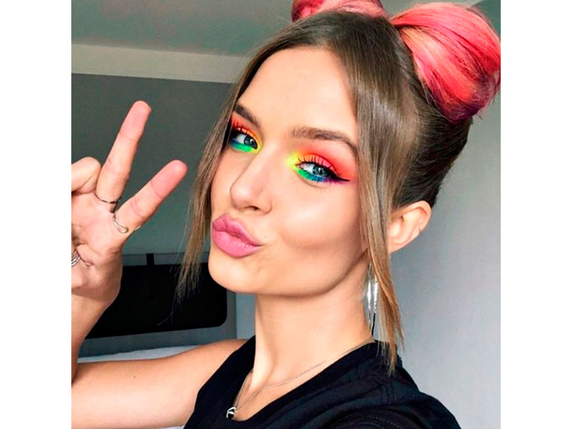 ideas de maquillaje para celebrar el mes orgullo