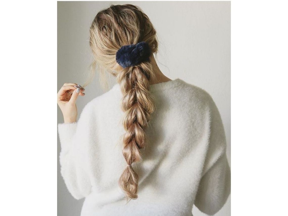 peinados con scrunchie en 5 minutos