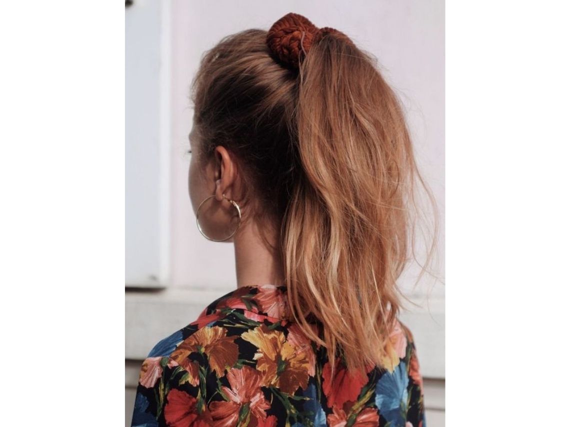 peinados con scrunchie en 5 minutos