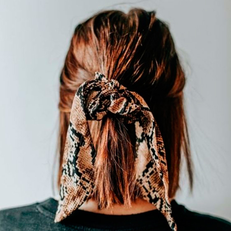 7 peinados con scrunchie para estar lista en 5 minutos