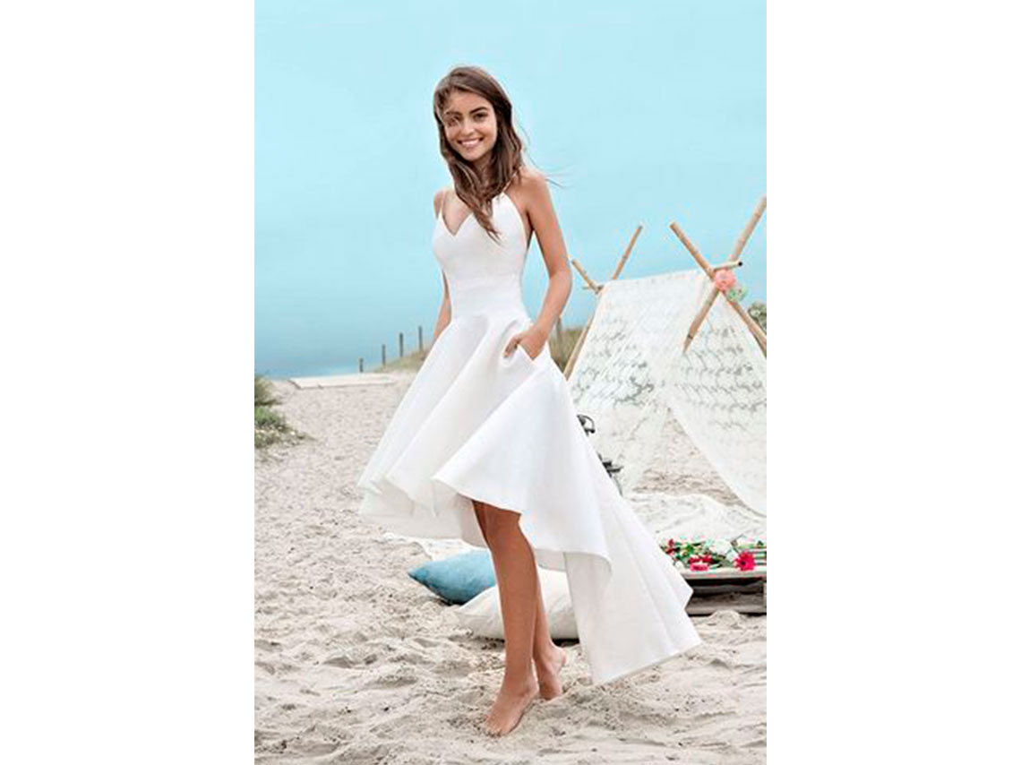 vestidos de novia para el civil cortos