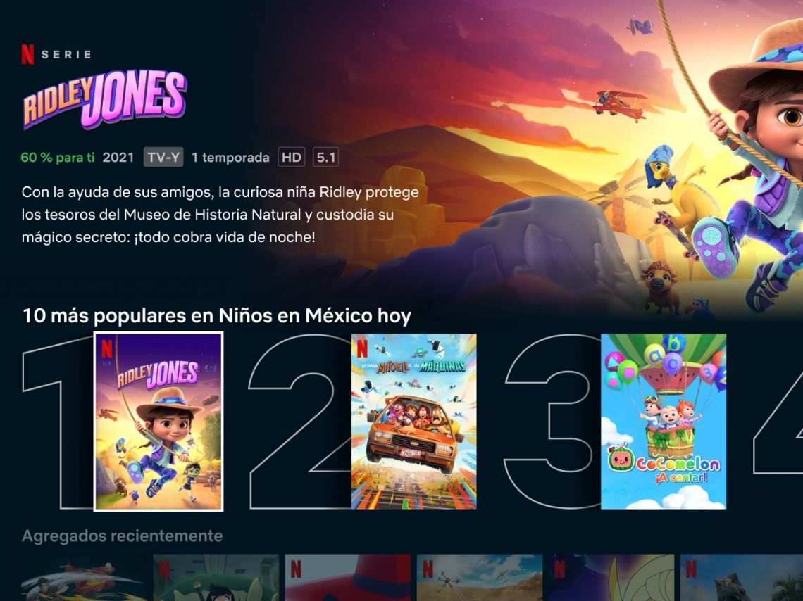 Netflix pone nuevas funciones especiales para los niños 0