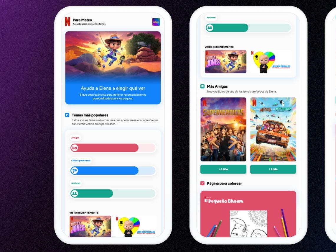 Netflix pone nuevas funciones especiales para los niños 1