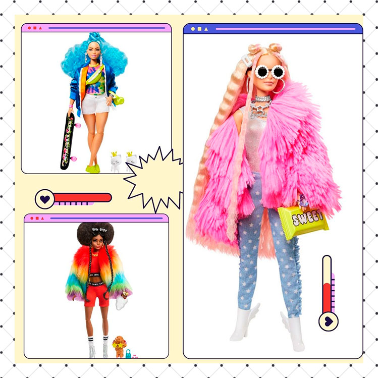 Barbie EXTRA, inspirando la autoexpresión a través de la moda
