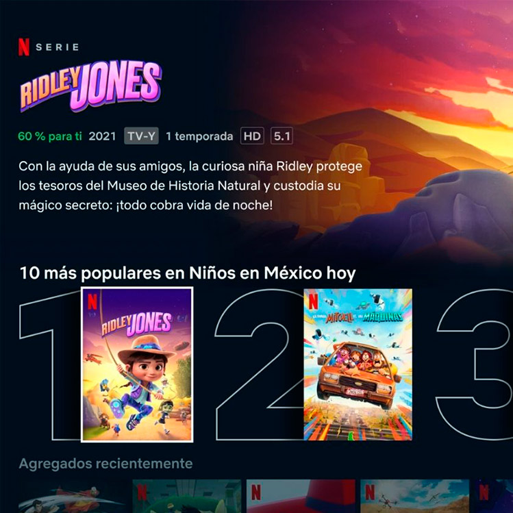 Netflix pone nuevas funciones especiales para los niños