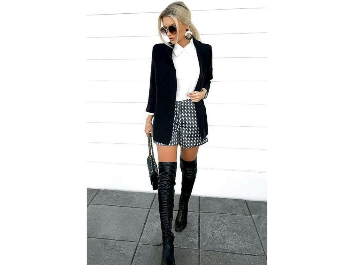 outfits con botas altas para verte increíble