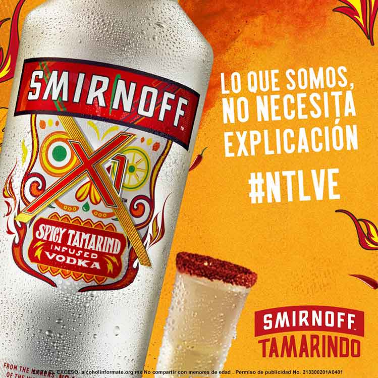 Smirnoff te regala una botella de tamarindo + tequileros