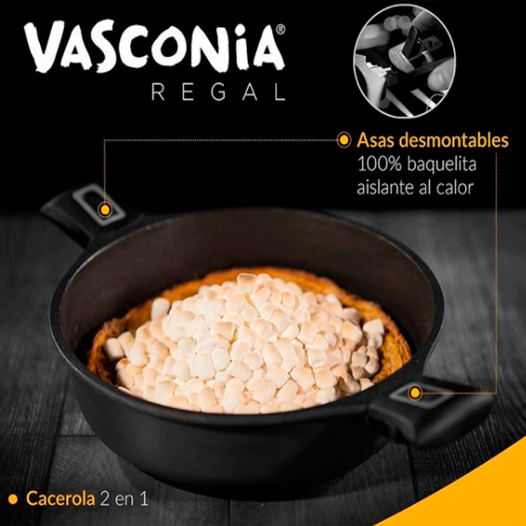 Vasconia® Regal te regala su Sartén Grill de 28 cm