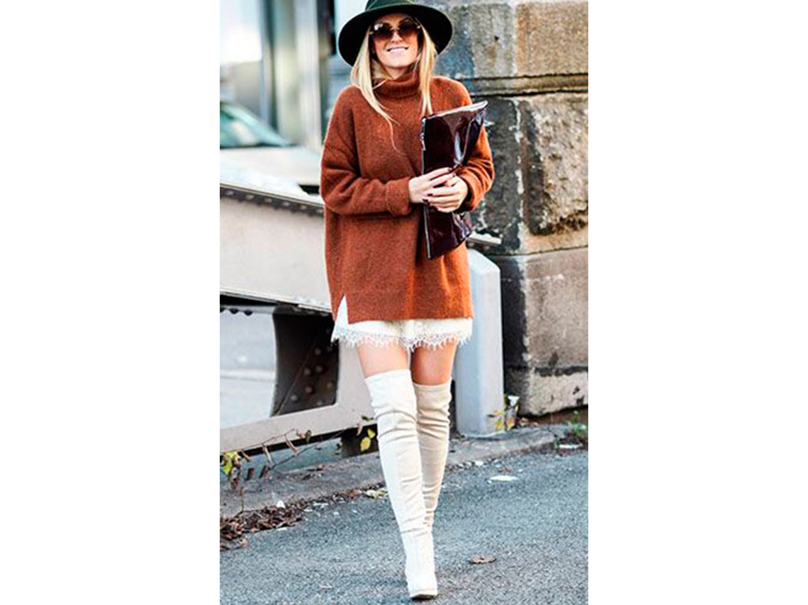 10 outfits con botas largas perfectas para el otoño