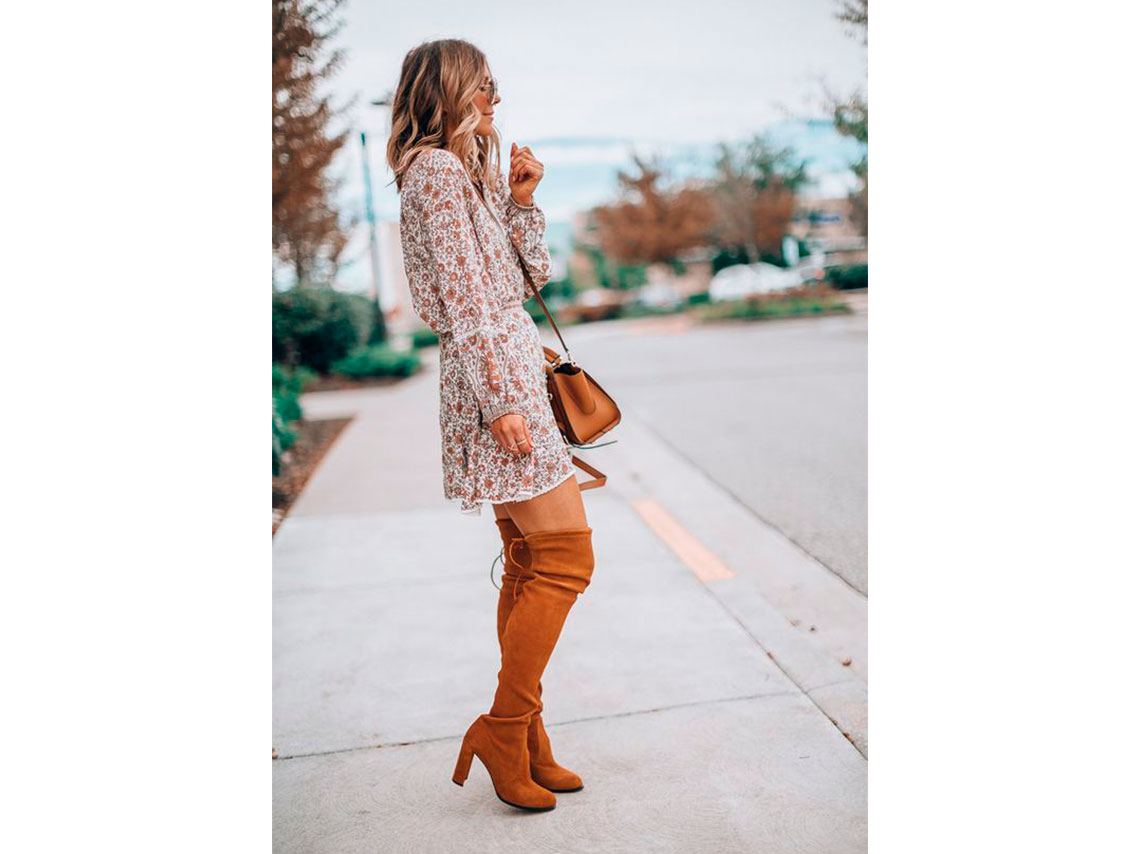 10 outfits con botas largas perfectas para el otoño