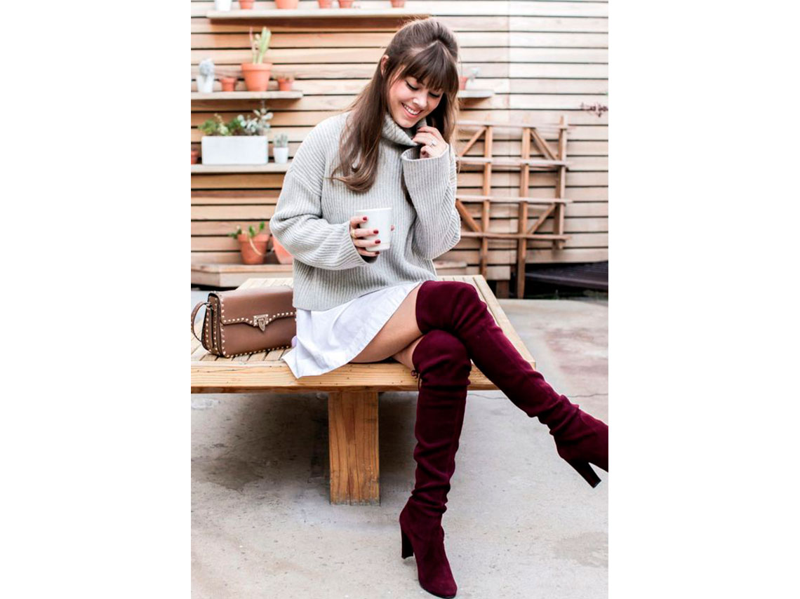 10 outfits con botas largas perfectas para el otoño