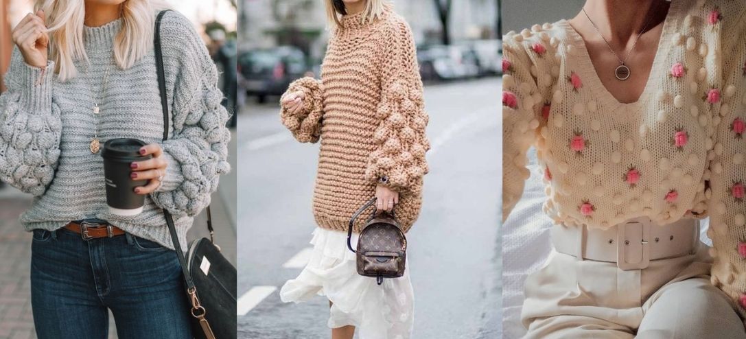 10 outfits con suéter tejido perfectos para días lluviosos y fríos | Mujer  de 10