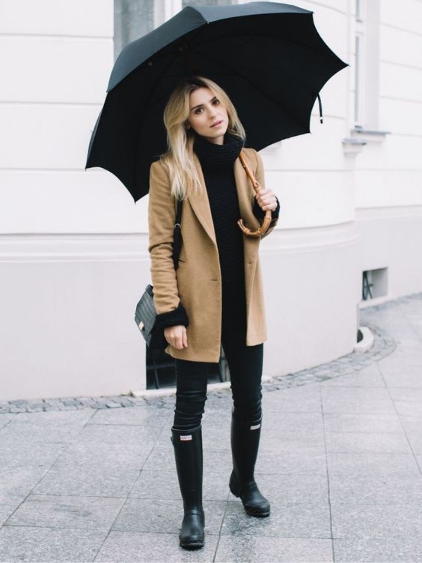 Ideas de outfits con botas de lluvia que combinan con cualquier prenda 5